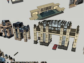 探索欧式景观之美 精选SU模型库与设计图下载指南