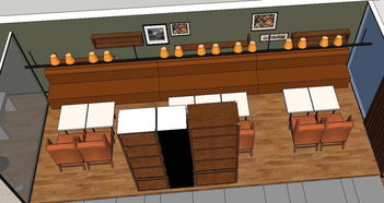 解锁灵感 咖啡厅与酒店SU模型设计图资源指南